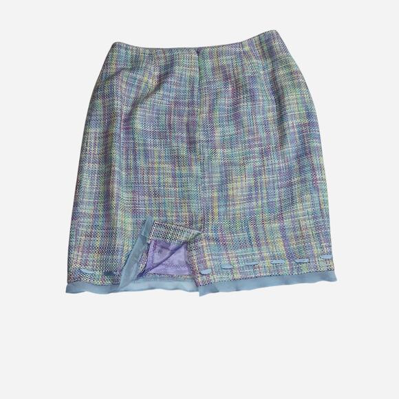 Bergamo by Ebi Women tweed Skirt size 6 - Picture 2 of 7